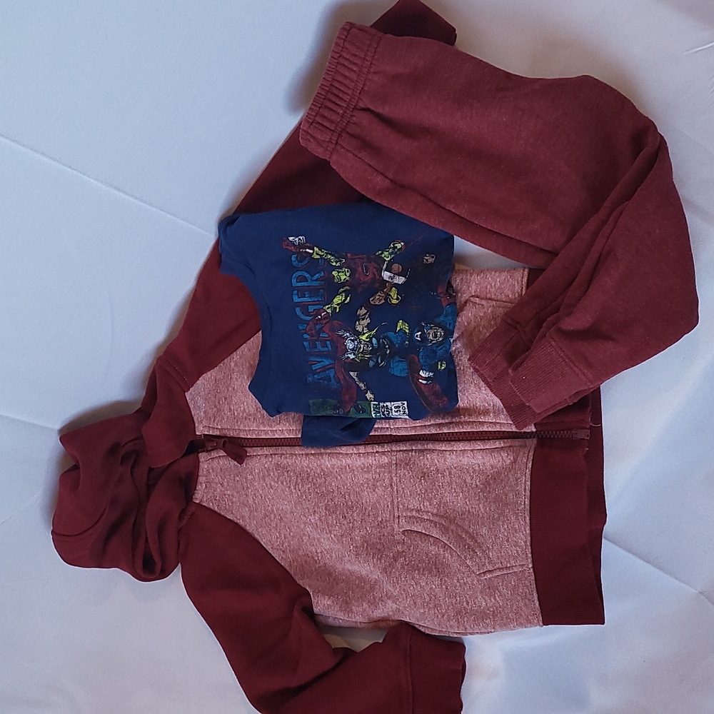 Avengers Outfit Boys 3T